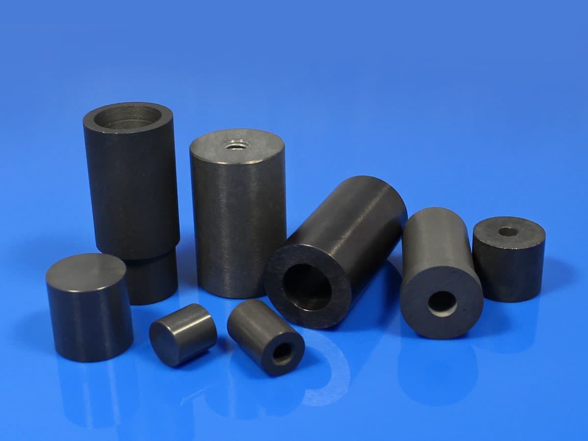 Silicon nitride ceramic roller tubes